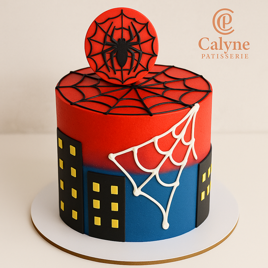 🕸️ Gâteau Super-Héros Urbain Inspiré de Spiderman